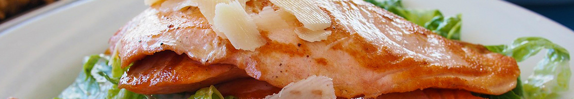Eating Fish & Chips Seafood at Wicked Fish.